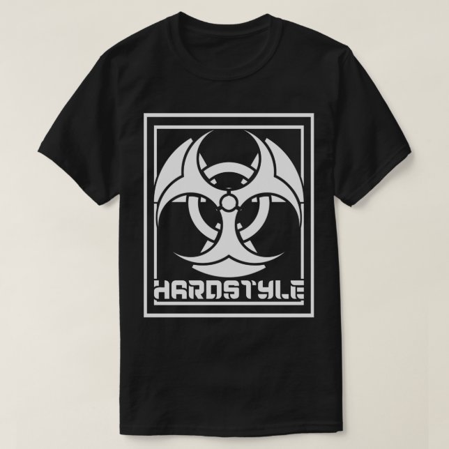 T-shirt Hardstyle , Rave Edm Rawstyle Kandi Raver Techno P (Design devant)