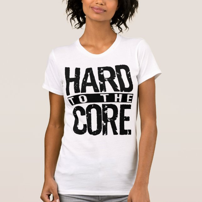 T-shirt hardtothecore01-black (Devant)