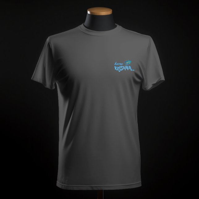 T-shirt "Hare Krishna" Peacock Feather Hindu (Créateur téléchargé)