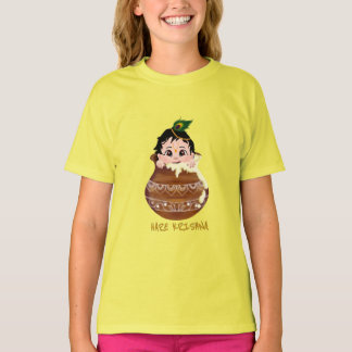 T-shirt Hare Krishna Radha india - Art Krishna