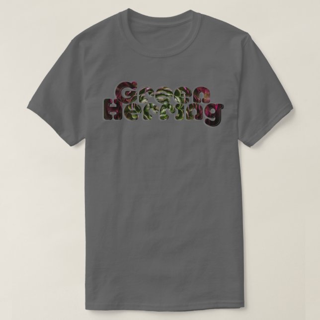 T-shirt Hareng vert (Design devant)
