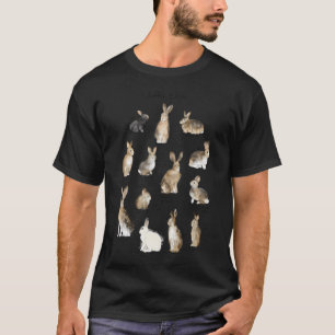 T-shirt Hares de lapins