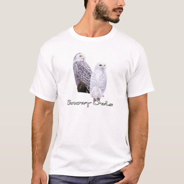 T-Shirt Harfang des neiges (Devant)