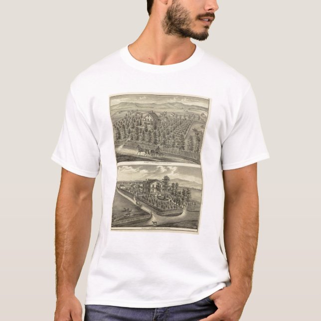 T-shirt Hargis, résidences de Cheney (Devant)