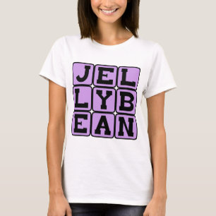 T-shirt Haricot de Jelly Bean, Bonbon aromatisé