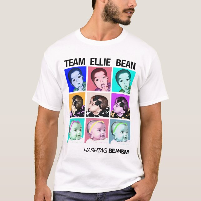 T-shirt Haricot d'Ellie d'équipe (Devant)