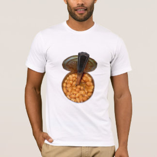 T-shirt Haricots cuits au four dans la boîte en fer blanc