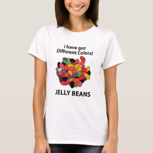 T-shirt Haricots de gelée Colorée Fruits de gelée drôle