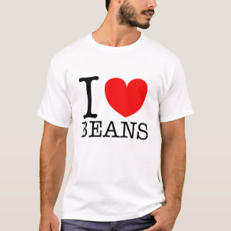 T-shirt haricots du coeur i