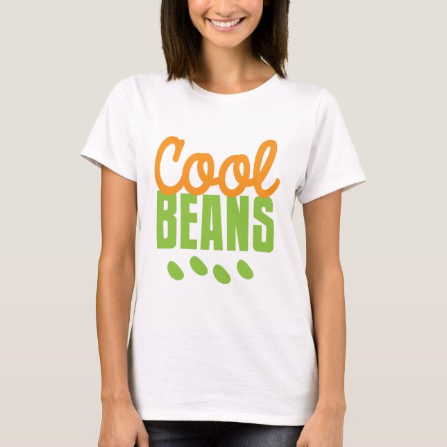 T-shirt haricots frais (Devant)
