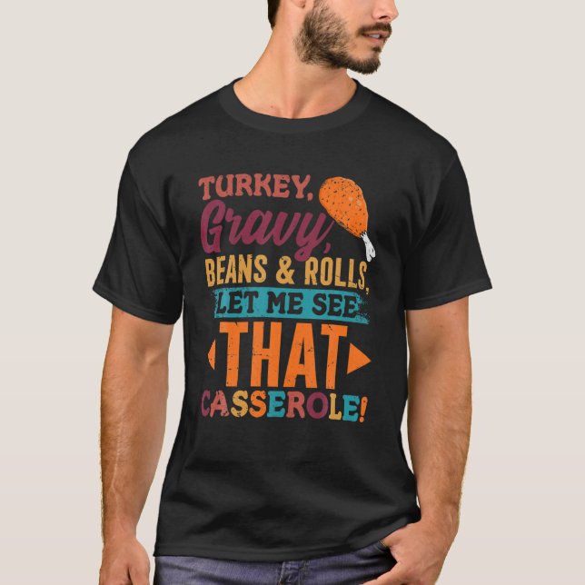 T-shirt Haricots gris de Turquie (Devant)
