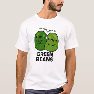 T-shirt Haricots verts amusant Jalous Bean Pun