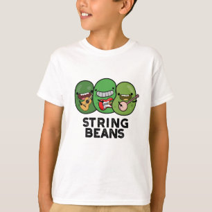 T-shirt Haricots Verts Jeu de Mots sur les Légumes Amusant