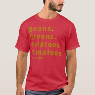 T-shirt Haricots verts Pomates de terre Tomates Vous l'app