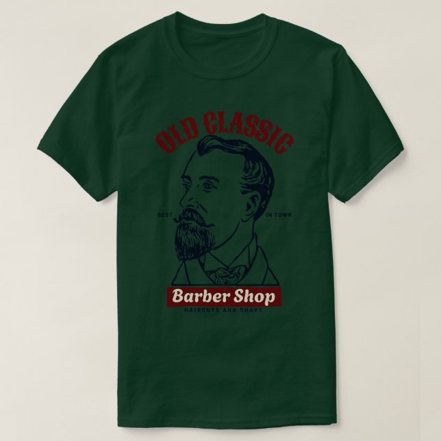 T-shirt Haricots vintages et rasage (Design devant)