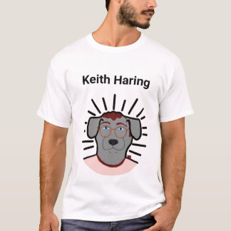 T-shirt Haring