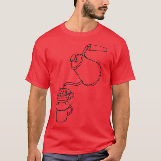 T-shirt Hario V60 Pourover Sketch