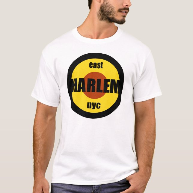 T-shirt Harlem est (Devant)