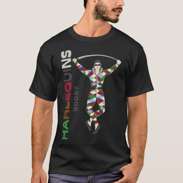 T-shirt Harlequins rugby Essential Classic (Devant)