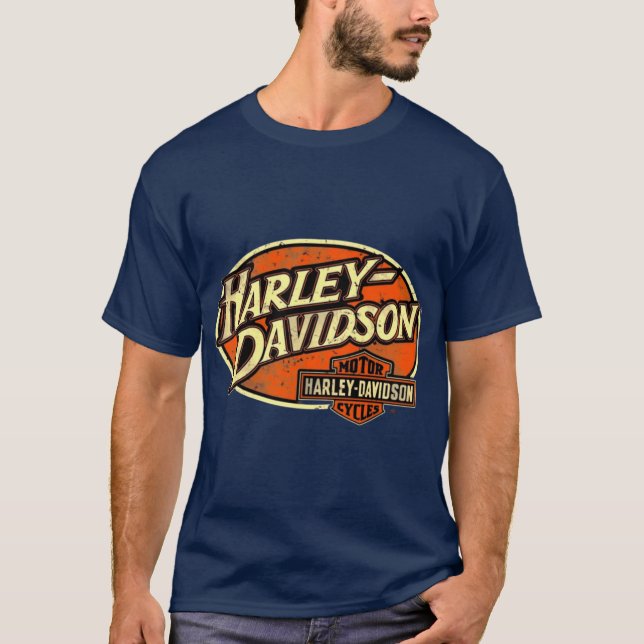 T-shirt Harley Davidson (Devant)