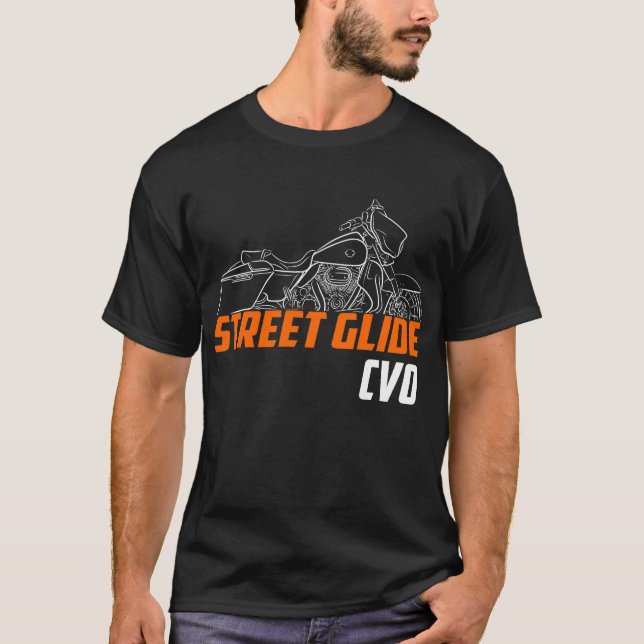 T-shirt Harley-Davidson CVO Street Glide FLHXSE 2015-2019 (Devant)