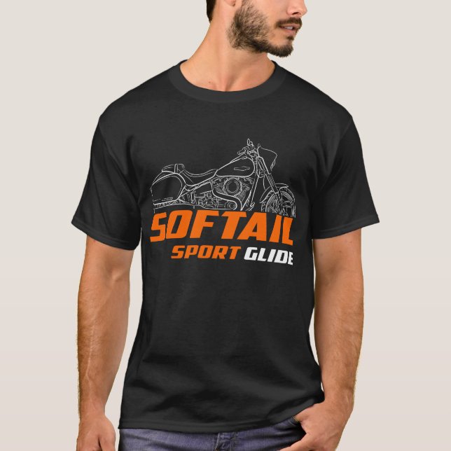 T-shirt Harley-Davidson FLSB Sport Glide Softail 2018-2024 (Devant)