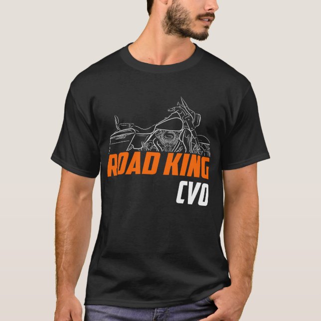 T-shirt Harley-Davidson Road King CVO FLHRSE 2013 (Devant)