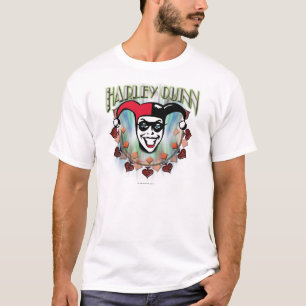 T-shirt Harley Quinn - Face et logo