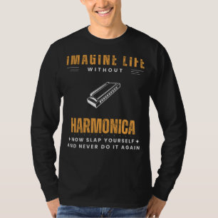 T-shirt Harmonica Folie : Frappez-Vous & Harmonisez avec