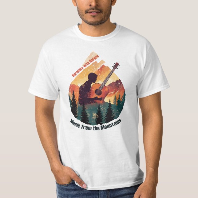 T-shirt Harmonie avec la Nature (Devant)