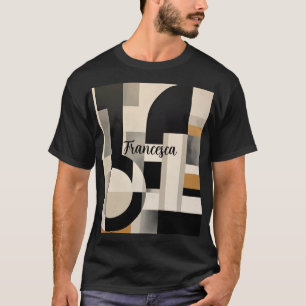 T-shirt Harmonie dans les nuances : Composition abstraite