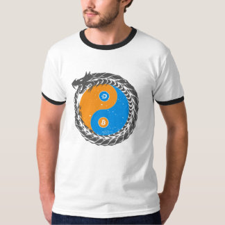 T-shirt Harmonie de BinDang - de Bitcoin et de tiret