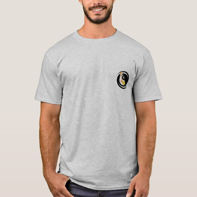 T-shirt Harmonie de chien de disque (Devant)