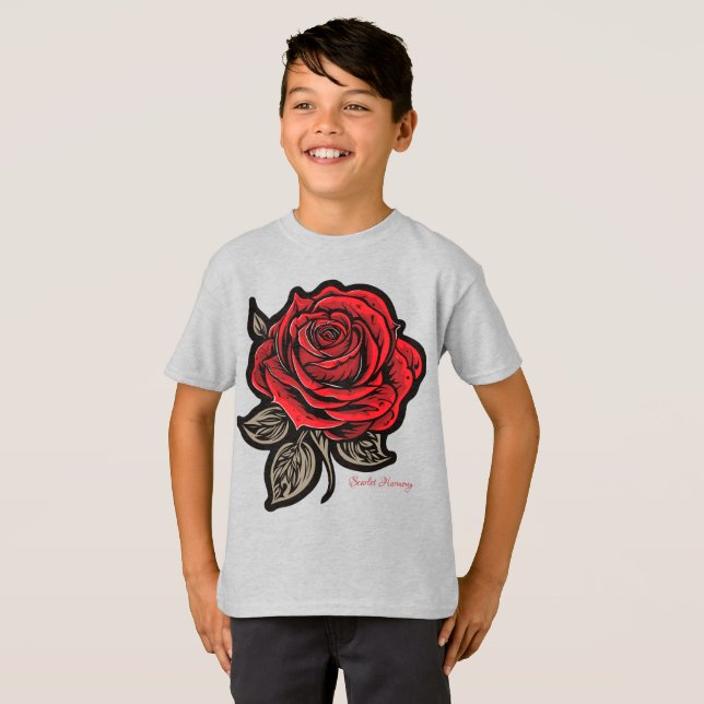 T-shirt Harmonie de Scarlet (Devant entier)