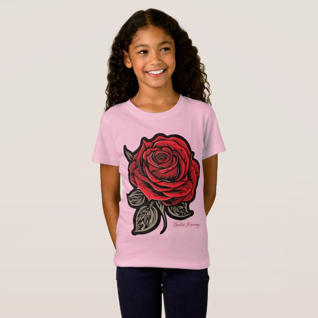 T-Shirt Harmonie de Scarlet (Devant entier)