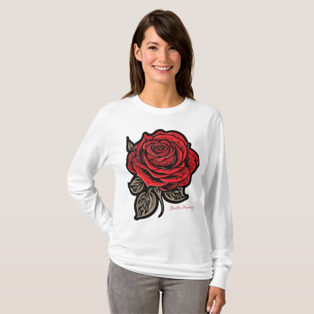 T-shirt Harmonie de Scarlet (Devant entier)