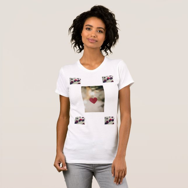 T-shirt Harmonie des cœurs (Devant entier)