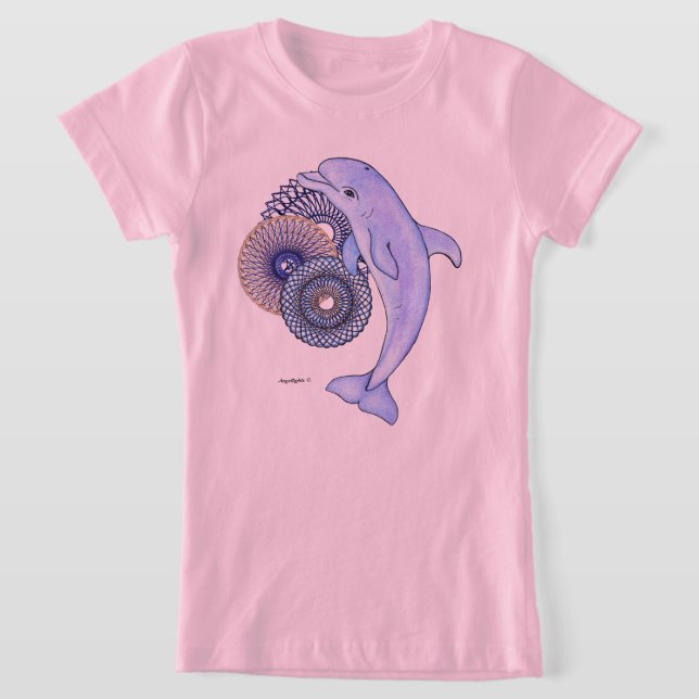 T-Shirt Harmonie des dauphins (Poser)