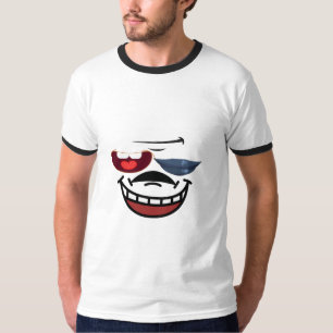 T-shirt Harmonie des lèvres et des dents : Design Emoji un