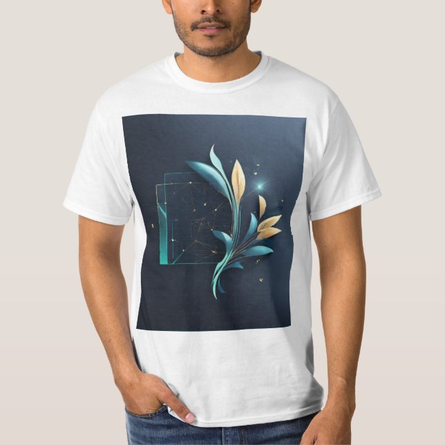 T-shirt "Harmonie géométrique : une exploration audacieuse (Devant)