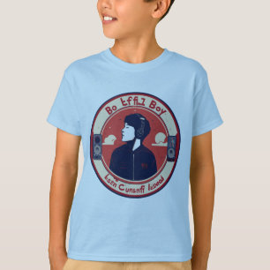 T-shirt Harmonie minimaliste pour casque