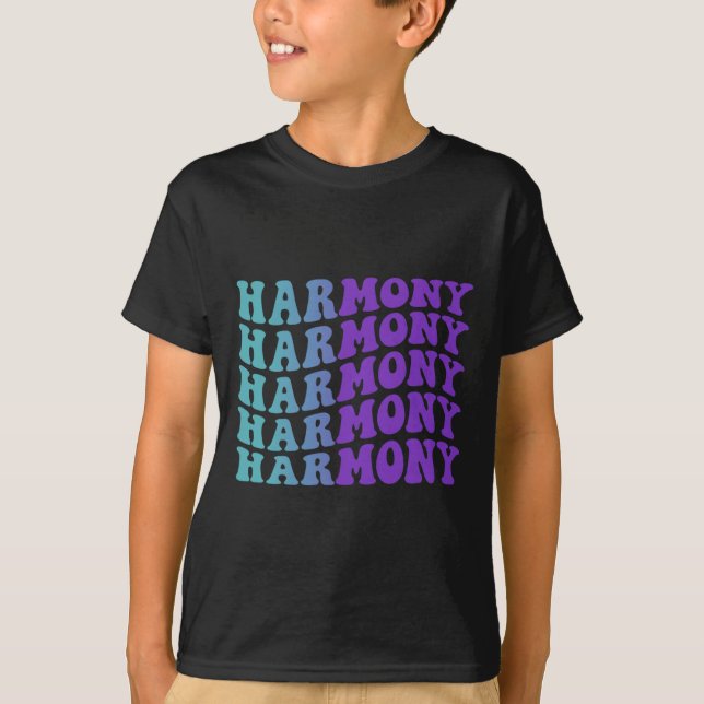 T-shirt Harmonie Prévention du suicide Sensibilisation à l (Devant)