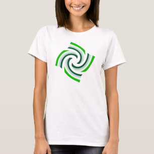 T-shirt Harmonie verte