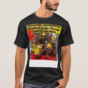 T-shirt Harmoniser et humoriser la propagation de la paix 
