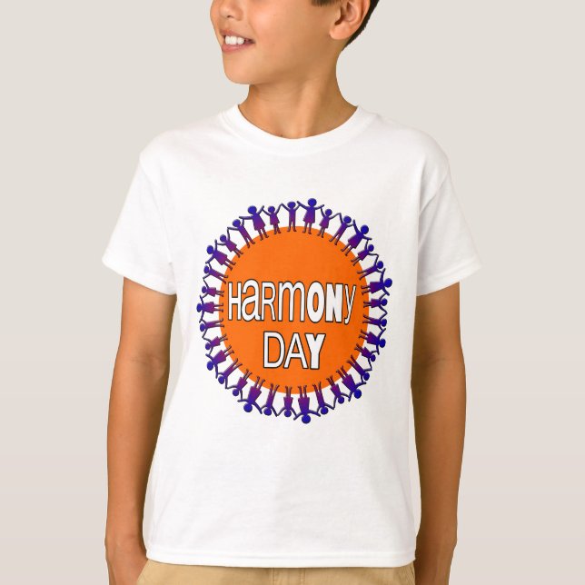 T-shirt Harmony day, Australie (Devant)