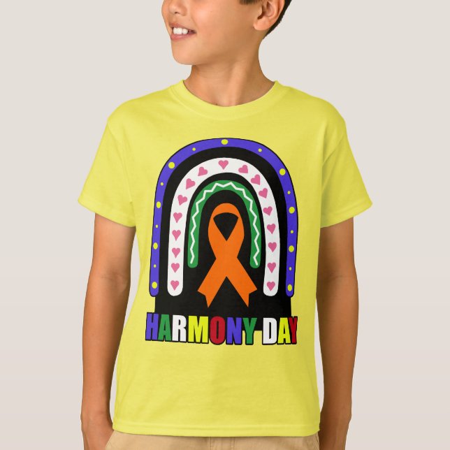 T-shirt Harmony Day Australie (Devant)