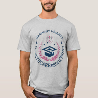 T-shirt Harmony Heights Healthcare Solutions Logo de l'ent