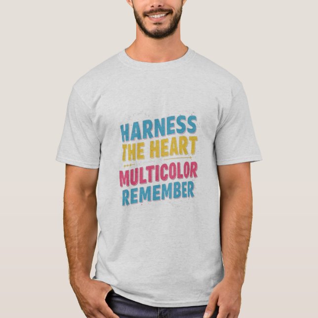 T-shirt harnais le coeur (Devant)