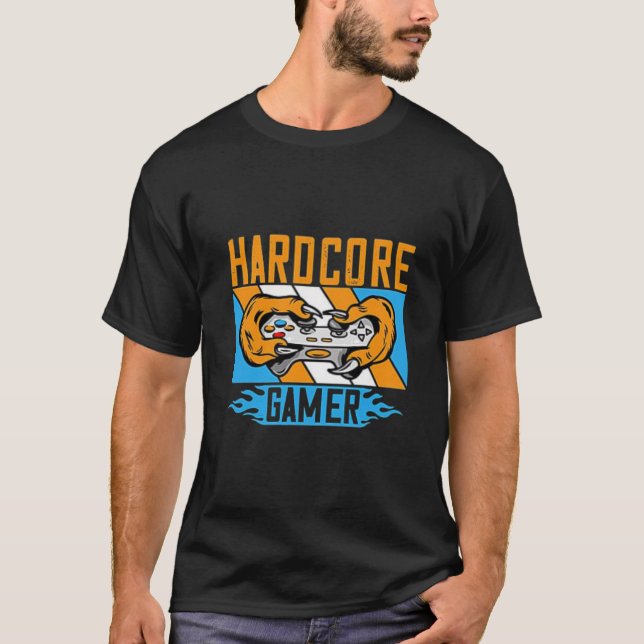 T-shirt Harocore Gamer (Devant)