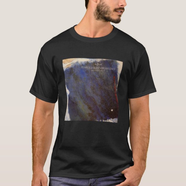 T-SHIRT HAROLD BUDD ET BRIAN ENO AVEC DANIEL LANOIS - (Devant)